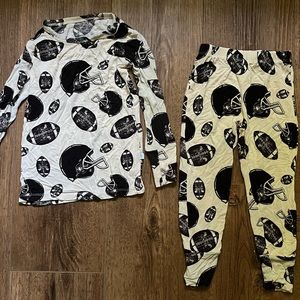 Posh Peanut Football 2-piece PJ set